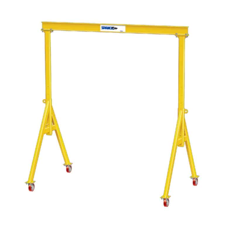 Spanco ASeries Aluminum Adjustable Height & Span Gantry Crane 2 Ton